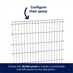 Frisco Heavy Duty Fold & Carry Single Door Collapsible Wire Dog Crate -Frisco 109783 PT4. AC SS1800 V1667227171