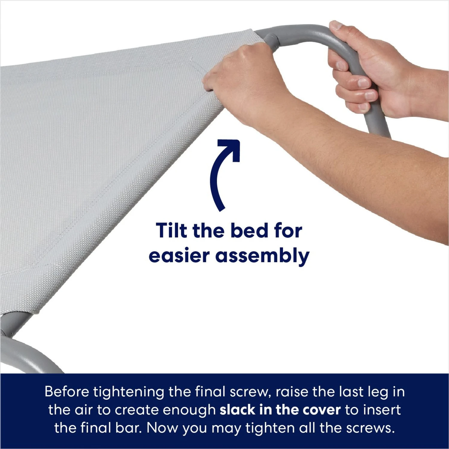 Frisco Steel-Framed Elevated Dog Bed 5 Frisco Steel-Framed Elevated Dog Bed - Image 3