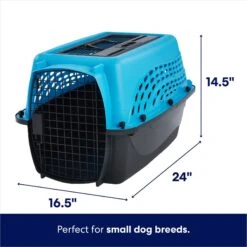 Frisco Two Door Top Load Plastic Dog & Cat Kennel -Frisco 122125 PT1. AC SS1800 V1667229263