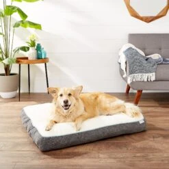Frisco 35 Frisco Plush Pillow Cat & Dog Bed W/ Removable Cover