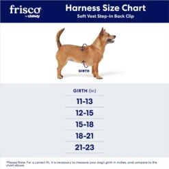 Frisco Small Breed Soft Vest Step In Back Clip Dog Harness -Frisco 139821 PT2. AC SS1800 V1673964206