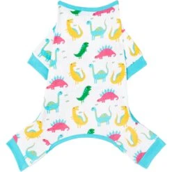 Frisco Dinosaur Print Dog & Cat Jersey PJs -Frisco 144587 PT2. AC SS1800 V1615403789
