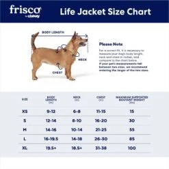Frisco Neoprene Dog Life Jacket 12 Frisco Neoprene Dog Life Jacket -Frisco 152465 PT1. AC SS1800 V1677271753