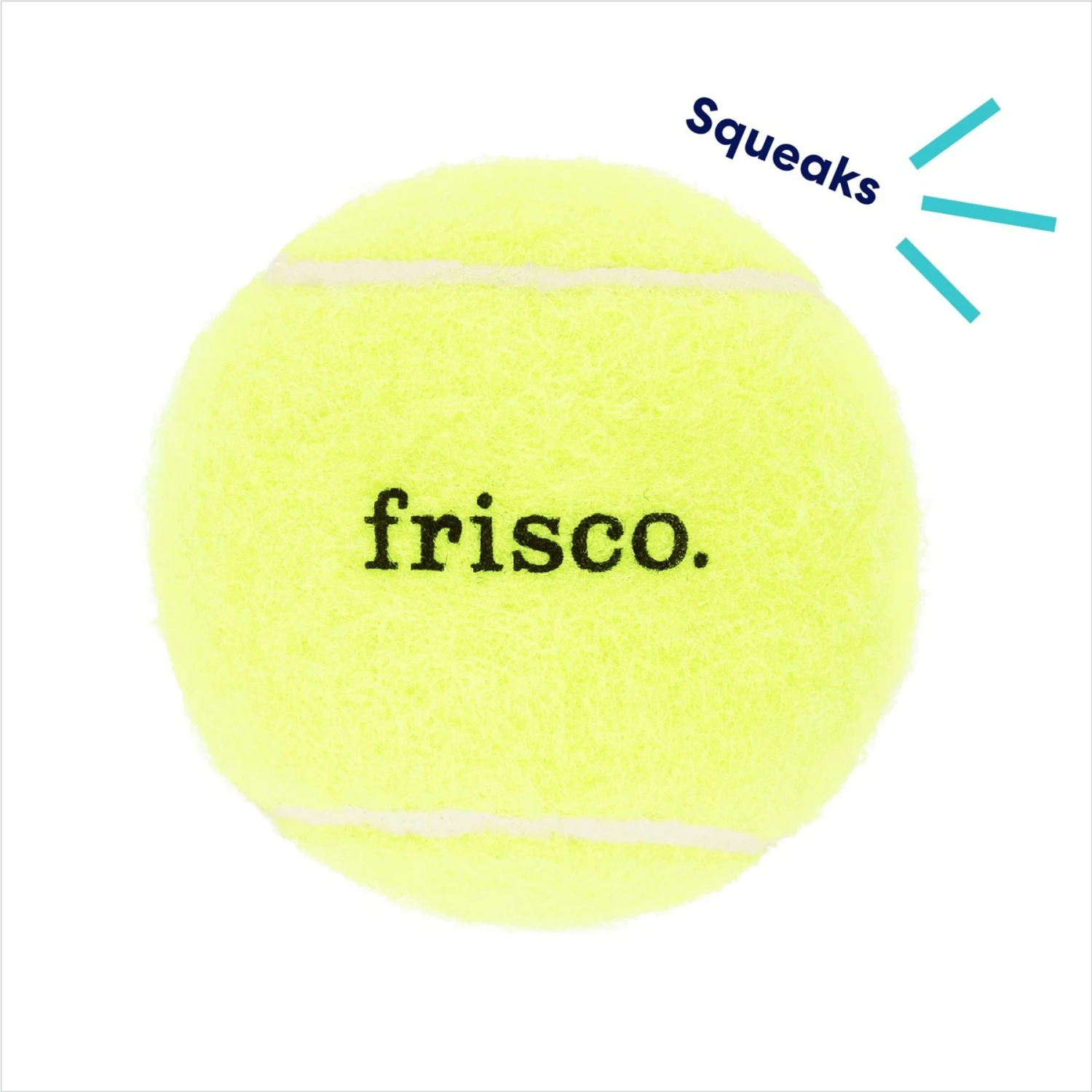 Frisco Fetch Squeaky Tennis Ball Dog Toy 5 Frisco Fetch Squeaky Tennis Ball Dog Toy - Image 3