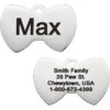 Frisco Stainless Steel Personalized Dog & Cat ID Tag, Bow Tie -Frisco 152997 MAIN. AC SS1800 V1540562085