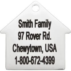 Frisco Stainless Steel Personalized Dog ID Tag, Dog House -Frisco 153000 PT3. AC SS1800 V1548964655