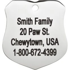 Frisco Stainless Steel Personalized Dog & Cat ID Tag, Badge -Frisco 153009 PT3. AC SS1800 V1548964788