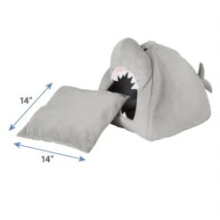 Frisco Novelty Shark Covered Cat & Dog Bed 12 Frisco Novelty Shark Covered Cat & Dog Bed -Frisco 165339 PT4. AC SS1800 V1627578397