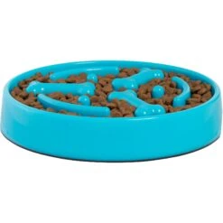 Frisco Bone Shaped Ridges Slow Feed Bowl 11 Frisco Bone Shaped Ridges Slow Feed Bowl -Frisco 216041 PT3. AC SS1800 V1591020674