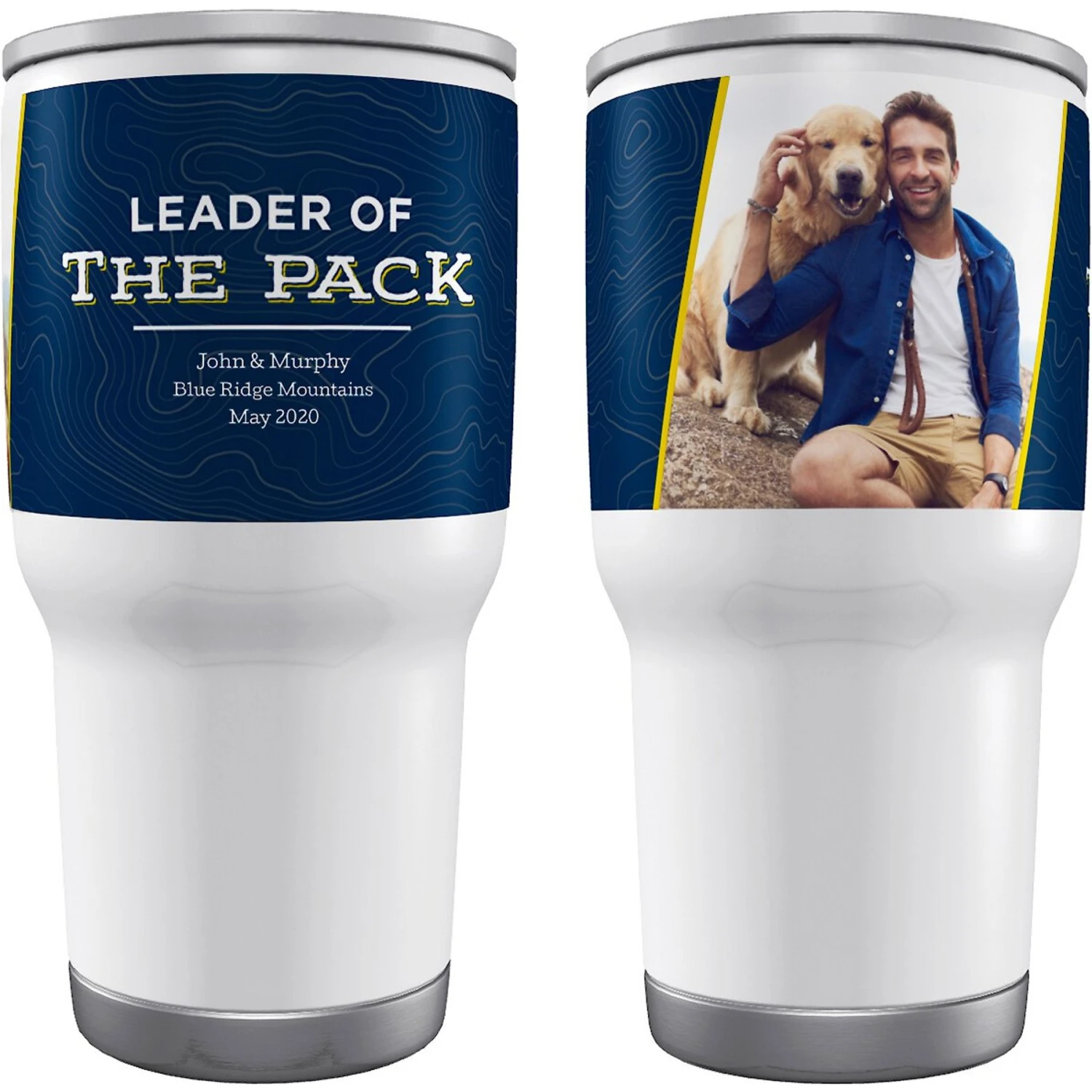 Frisco Double Walled "Leader Of The Pack" Personalized Tumbler 3 Frisco Double Walled "Leader Of The Pack" Personalized Tumbler