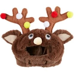 Frisco Front Walking Reindeer Dog & Cat Costume, 1 Count -Frisco 228790 PT4. AC SS1800 V1636743485