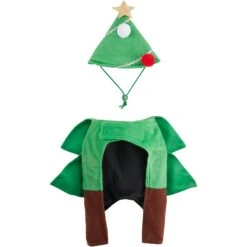 Frisco Front Walking Christmas Tree Dog & Cat Costume -Frisco 229164 PT5. AC SS1800 V1601090487