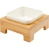 Frisco Square Melamine Dog & Cat Bowl With Bamboo Stand -Frisco 232072 MAIN. AC SS1800 V1605057737