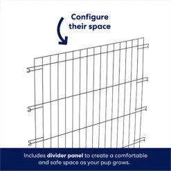 Frisco Heavy Duty Enhanced Lock Double Door Fold & Carry Wire Dog Crate & Mat Kit 15 Frisco Heavy Duty Enhanced Lock Double Door Fold & Carry Wire Dog Crate & Mat Kit -Frisco 233736 PT6. AC SS1800 V1671661487