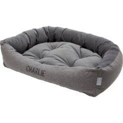 Frisco Rectangular Personalized Bolster Dog Bed W/Removable Cover 12 Frisco Rectangular Personalized Bolster Dog Bed W/Removable Cover -Frisco 234946 PT2. AC SS1800 V1600211767