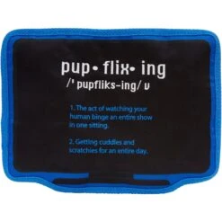 Frisco Zoomies & Chill TV Flat Plush Squeaky Dog Toy -Frisco 241685 PT2. AC SS1800 V1612451172