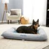 Frisco Orthopedic Personalized Bolster Dog Bed W/Removable Cover, Harbour Blue, Large 1 Frisco Orthopedic Personalized Bolster Dog Bed W/Removable Cover, Harbour Blue, Large -Frisco 252617 MAIN. AC SS1800 V1604499108