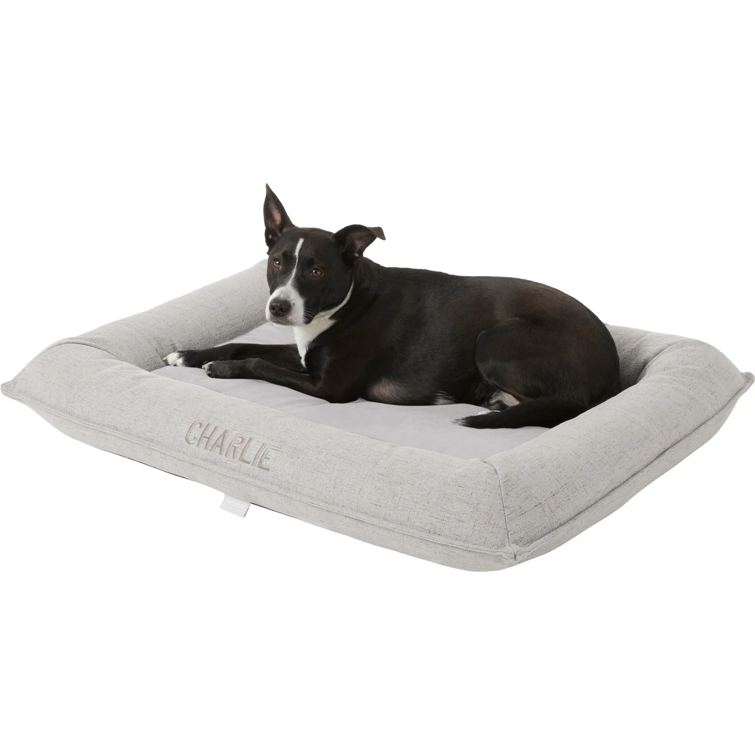 Frisco Orthopedic Personalized Bolster Dog Bed W/Removable Cover 4 Frisco Orthopedic Personalized Bolster Dog Bed W/Removable Cover - Image 2
