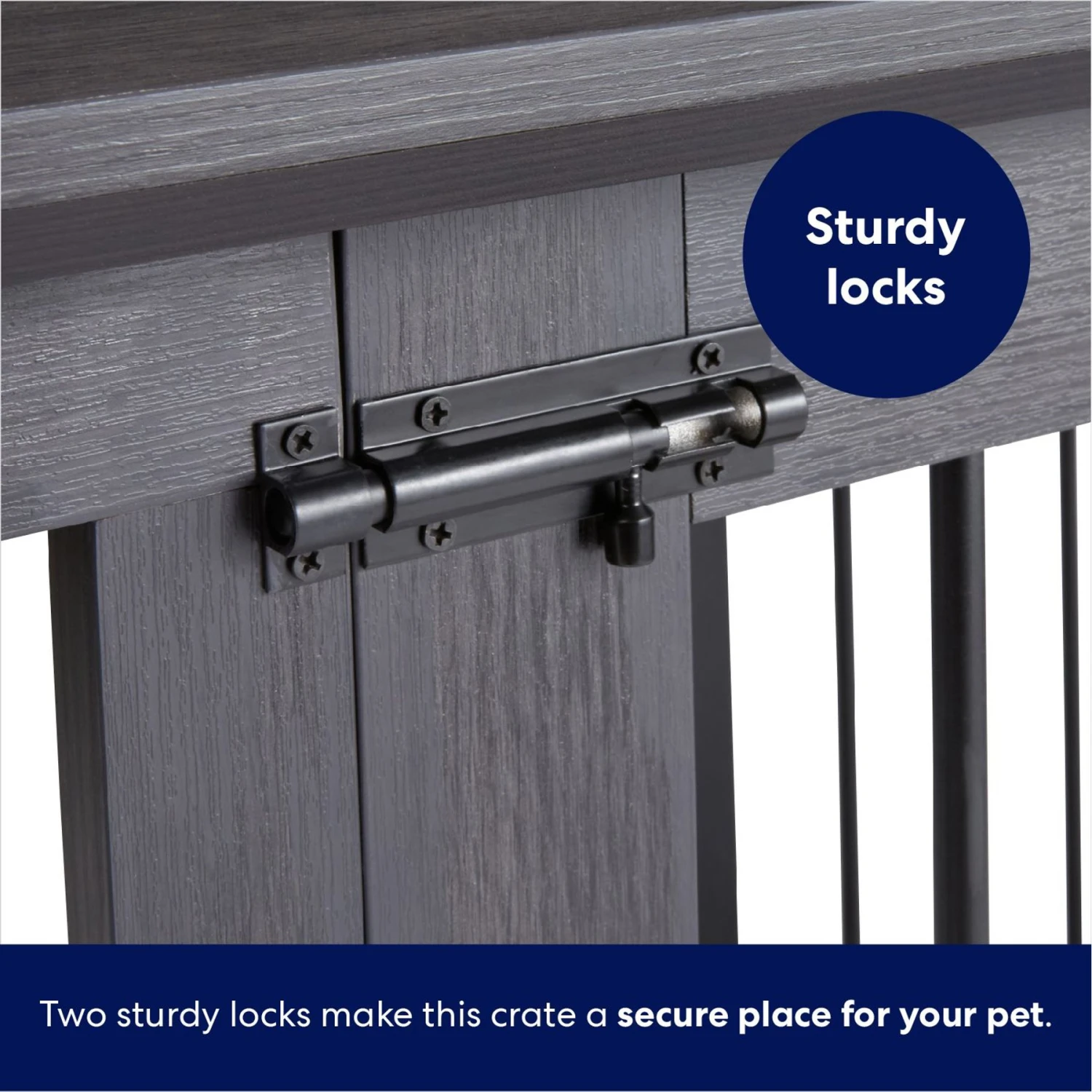 Frisco "Broadway" Dog Crate Credenza & Mat Kit 8 Frisco "Broadway" Dog Crate Credenza & Mat Kit - Image 6