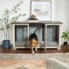 Frisco "Denver" Dog Crate Credenza & Mat Kit -Frisco 255326 MAIN. AC SS1800 V1617136902