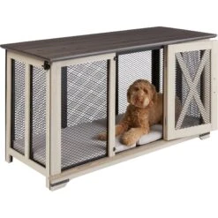 Frisco "Denver" Dog Crate Credenza & Mat Kit 12 Frisco "Denver" Dog Crate Credenza & Mat Kit -Frisco 255326 PT3. AC SS1800 V1617037359