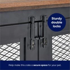 Frisco "Venice" Dog Crate Credenza & Mat Kit -Frisco 255328 PT5. AC SS1800 V1667227509