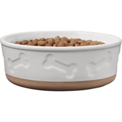 Frisco Bones Non-skid Ceramic Dog & Cat Bowl -Frisco 256074 PT3. AC SS1800 V1615313594