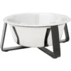 Frisco Black Iron Non-Skid Stainless Steel Dog & Cat Bowl -Frisco 257152 MAIN. AC SS1800 V1615311126