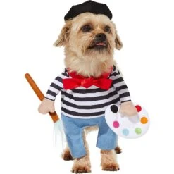 Frisco Front Walking French Artist Dog & Cat Costume