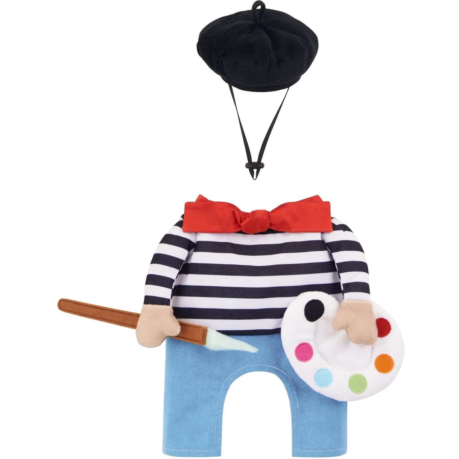 Frisco Front Walking French Artist Dog & Cat Costume 7 Frisco Front Walking French Artist Dog & Cat Costume - Image 5