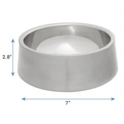 Frisco Insulated Non-Skid Flair Stainless Steel Dog & Cat Bowl -Frisco 261753 PT1. AC SS1800 V1623937497