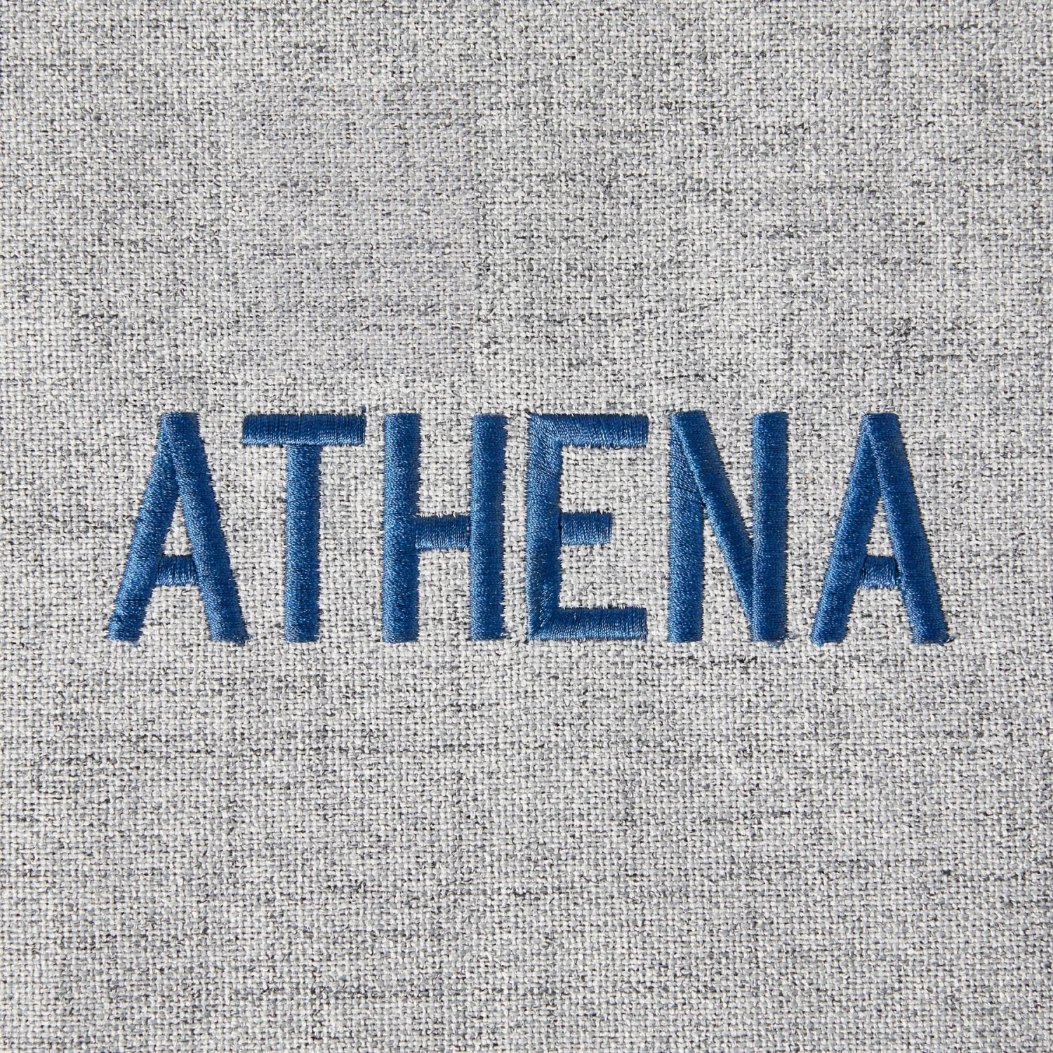 Frisco Faux Linen Corner Personalized Bolster Dog Bed W/Removable Cover, Harbour Blue, XL 7 Frisco Faux Linen Corner Personalized Bolster Dog Bed W/Removable Cover, Harbour Blue, XL - Image 5