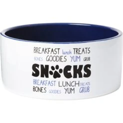 Frisco Food & Paw Non-skid Ceramic Dog Bowl