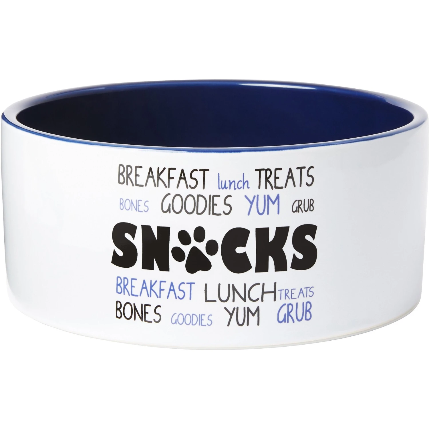 Frisco Food & Paw Non-skid Ceramic Dog Bowl 3 Frisco Food & Paw Non-skid Ceramic Dog Bowl