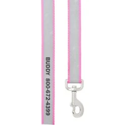 Frisco Solid Polyester Personalized Reflective Dog Leash 7 Frisco Solid Polyester Personalized Reflective Dog Leash -Frisco 270686 PT2. AC SS1800 V1618262525