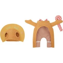 Frisco Front Walking Gingerbread Dog & Cat Costume -Frisco 276156 PT5. AC SS1800 V1631571781