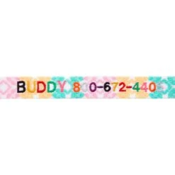 Frisco Pastel Tie Dye Polyester Personalized Dog Collar 9 Frisco Pastel Tie Dye Polyester Personalized Dog Collar -Frisco 280770 PT2. AC SS1800 V1621540643