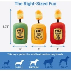 Frisco Fall Candles Plush Squeaky Dog Toy 6 Frisco Fall Candles Plush Squeaky Dog Toy -Frisco 285617 PT1. AC SS1800 V1633969280