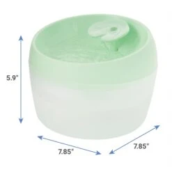 Frisco Whimsical Leaf Round Dog & Cat Fountain -Frisco 285758 PT1. AC SS1800 V1623434332