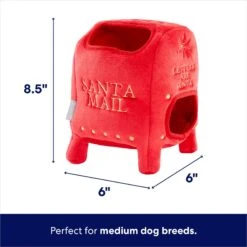 Frisco Holiday North Pole Mailbox Hide & Seek Puzzle Plush Squeaky Dog Toy -Frisco 287095 PT1. AC SS1800 V1695047660