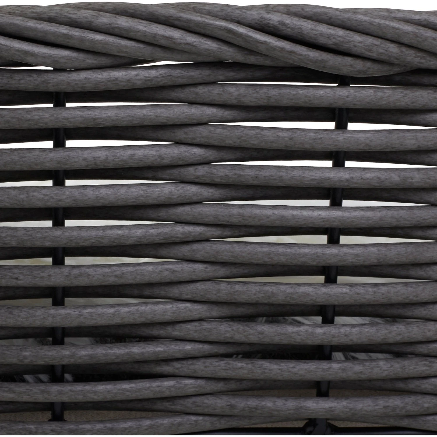 Frisco Elevated Rectangle Wicker Dog & Cat Bed With Eyelash Faux Fur Cushion 7 Frisco Elevated Rectangle Wicker Dog & Cat Bed With Eyelash Faux Fur Cushion - Image 5