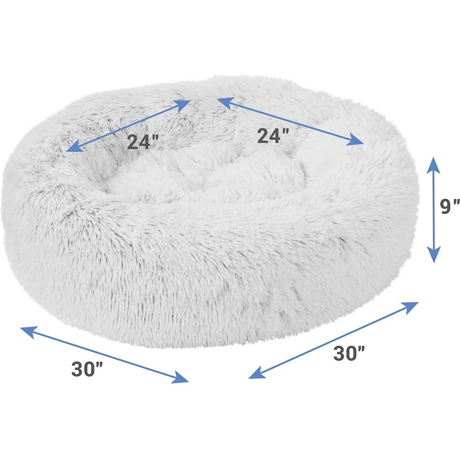 Frisco Eyelash Cat & Dog Bolster Bed & Frisco Eyelash Cat & Dog Blanket 5 Frisco Eyelash Cat & Dog Bolster Bed & Frisco Eyelash Cat & Dog Blanket - Image 3