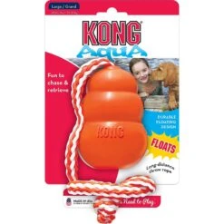 Frisco Shark Dog Life Jacket & KONG Aqua Dog Toy -Frisco 303588 PT8. AC SS1800 V1623067643