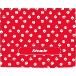 Frisco 9 Frisco Personalized Paws Sherpa Cat & Dog Blanket, 30" X 40"