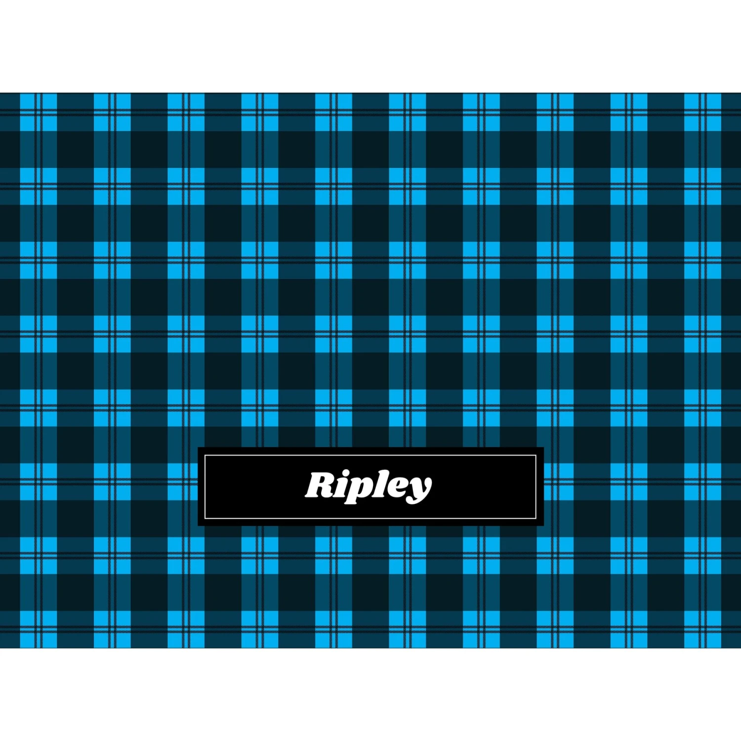 Frisco Personalized Plaid Soft Fleece Cat & Dog Blanket, 30" X 40" 7 Frisco Personalized Plaid Soft Fleece Cat & Dog Blanket, 30" X 40" - Image 5