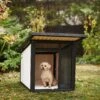 Frisco Modern Wooden Outdoor Dog House, White 1 Frisco Modern Wooden Outdoor Dog House, White -Frisco 304038 MAIN. AC SS1800 V1641480742