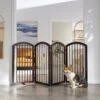 Frisco Arch 4-Panel Solid Wood Dog Gate 2 Frisco Arch 4-Panel Solid Wood Dog Gate -Frisco 305152 MAIN. AC SS1800 V1639669187