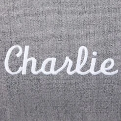 Frisco Personalized Knife Edge Bed, Dark Grey Linen, X-Large 8 Frisco Personalized Knife Edge Bed, Dark Grey Linen, X-Large -Frisco 311764 PT3. AC SS1800 V1630594000