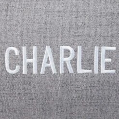 Frisco Personalized Knife Edge Bed, Dark Grey Linen, X-Large 9 Frisco Personalized Knife Edge Bed, Dark Grey Linen, X-Large -Frisco 311764 PT4. AC SS1800 V1630594020