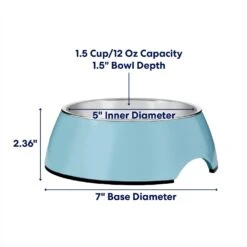 Frisco Coral Design Stainless Steel Dog & Cat Bowl -Frisco 311972 PT1. AC SS1800 V1685731910
